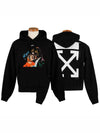 Kiss Graphic Hood Black - OFF WHITE - BALAAN 3