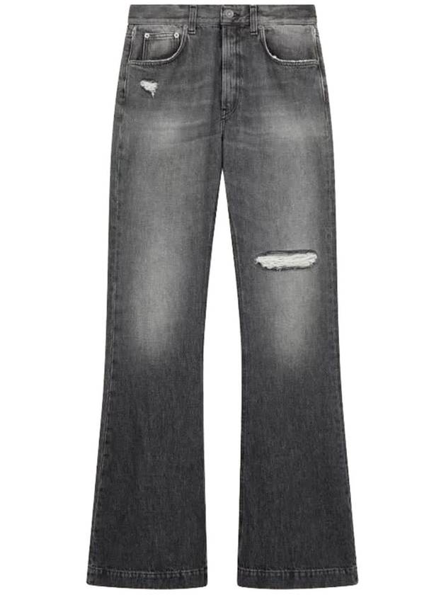 Denim Straight Pants BLACK - DONDUP - BALAAN 2