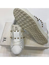 Men's Rockstud Untitled Low Top Sneakers White - VALENTINO - BALAAN 4