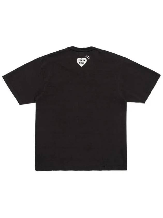 graphic short sleeve t shirt black - HUMAN MADE - BALAAN 4