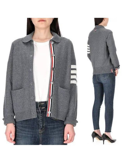 4 Bar Stripe Cardigan FKC558AY1002 - THOM BROWNE - BALAAN 2