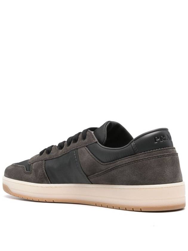 Downtown Les Nylon Low Top Sneakers Green - PRADA - BALAAN 4