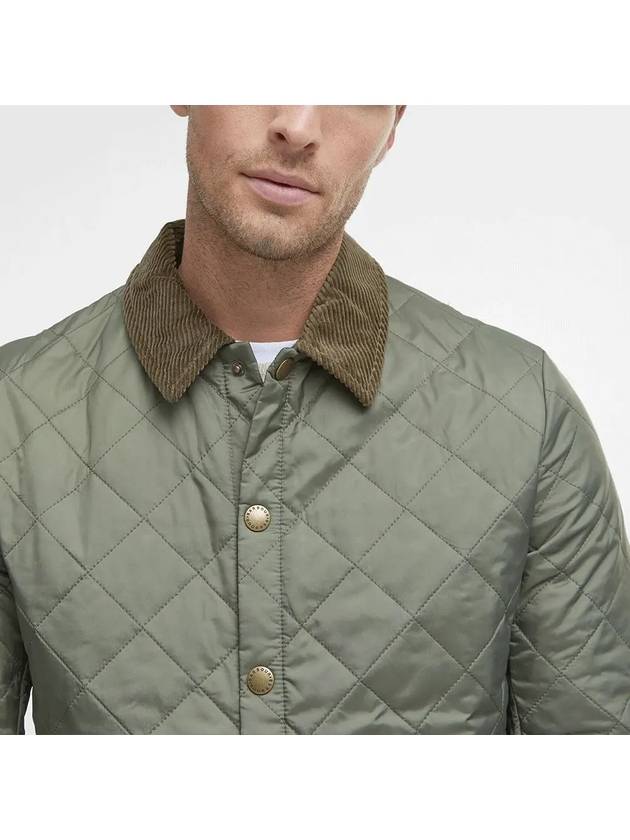 Heritage Liddesdale Quilted Padding Light Moss - BARBOUR - BALAAN 5