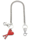 Alexandre Mattiussi heart chain keyring - AMI - BALAAN 2