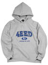 Applique Logo Hooded Top Gray - FOREEDCLUB - BALAAN 2