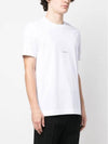 Logo Print Short Sleeve T-Shirt White - GIVENCHY - BALAAN 8