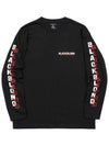 BBD Overlap Logo Long T Shirt Black - BLACKBLOND - BALAAN 1