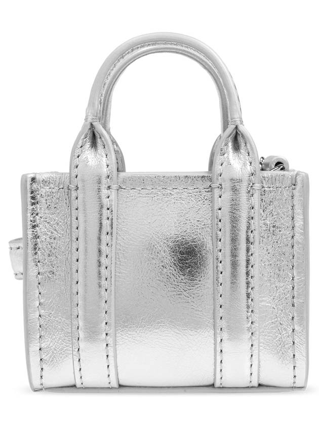 Marc Jacobs Keychain With Logo, Women's, Silver - MARC JACOBS - BALAAN 3