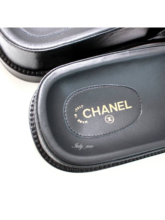 Mule Lambskin Black Multicolor - CHANEL - BALAAN 8