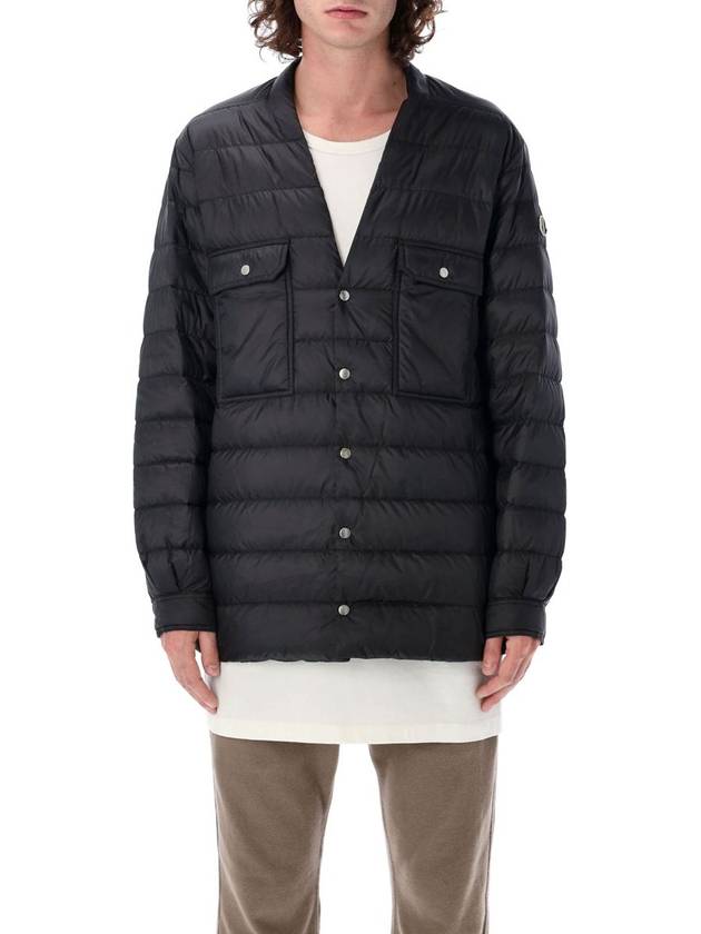 Rick Owens down shirt padded black - MONCLER - BALAAN 2