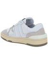 Clay Lace-Up Low Top Sneakers White - LANVIN - BALAAN 4