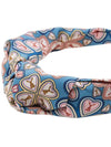 Silk Pegasus Hairband Blue - ETRO - BALAAN 6