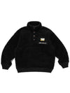 Boa Fleece Black Pullover HM26JK036 - HUMAN MADE - BALAAN 1