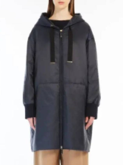 Greenf Hooded Padding Navy - MAX MARA - BALAAN 2