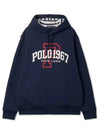 logo fleece hoodie navy - POLO RALPH LAUREN - BALAAN 2