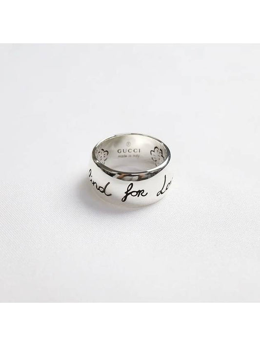 Blind For Love Ring Silver YBC455248001 - GUCCI - BALAAN 2