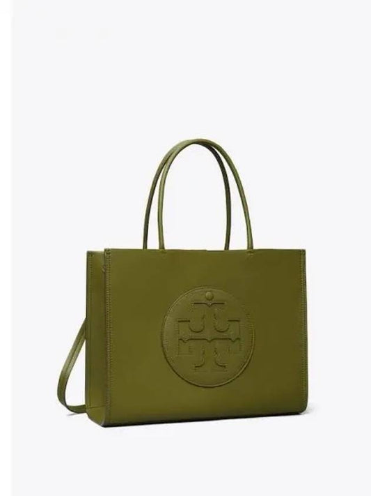 Ella Vio Small Women s Tote Bag Shoulder Olive Green Domestic Product - TORY BURCH - BALAAN 1
