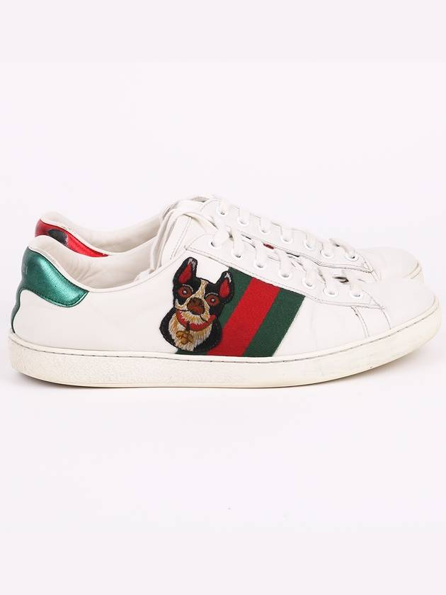 Three Stripes Dog Cat 6 Men s Sneakers 501907 - GUCCI - BALAAN 6