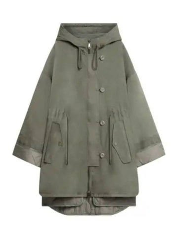 Fumetto Water Repellent Cape Parka Khaki - MAX MARA - BALAAN 1