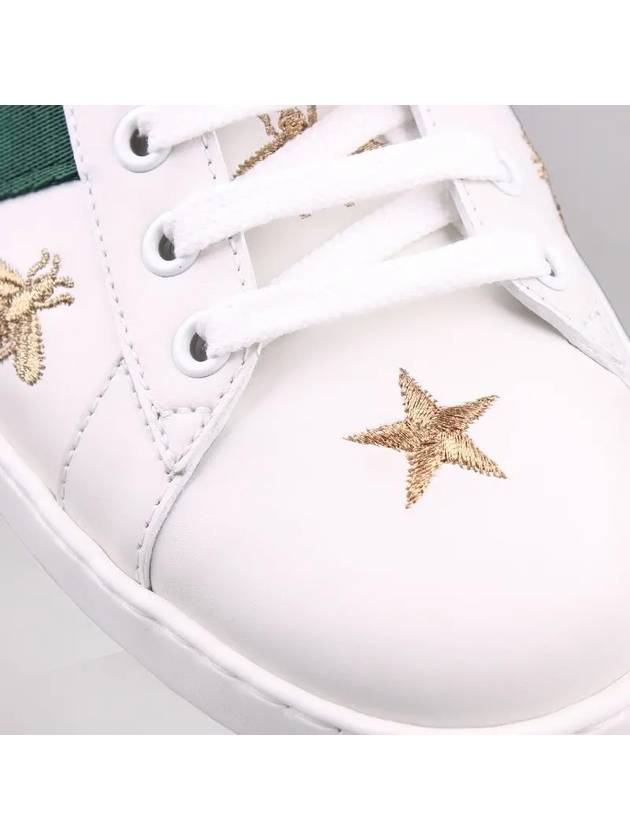 Ace Star B Embroider Low Top Sneakers White - GUCCI - BALAAN 4