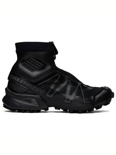 Snowcross High Top Sneakers Black Magnet - SALOMON - BALAAN 2