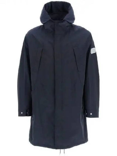 Dior sleeve logo patch hooded long parka 270659 - DIOR - BALAAN 1