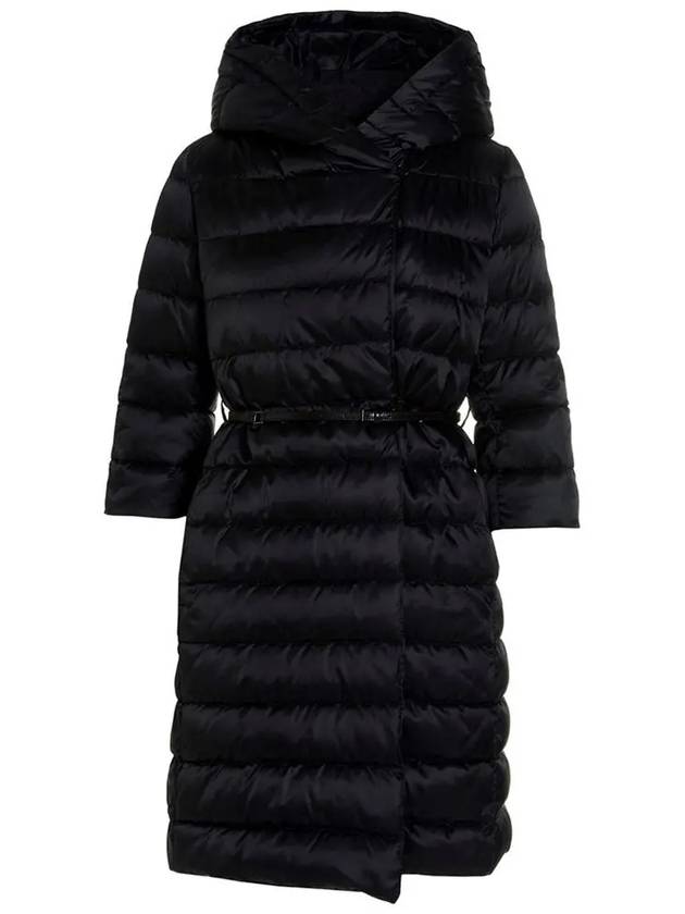 22FW NOVEF hooded padded jacket black 94960426 003 - MAX MARA - BALAAN 4