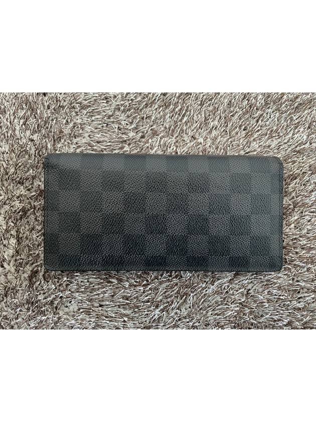 Damier Graphite Brazza Long Wallet N62665 - LOUIS VUITTON - BALAAN 3