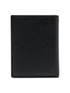 T Line Logo Fold Card Wallet Black - TOM FORD - BALAAN 3