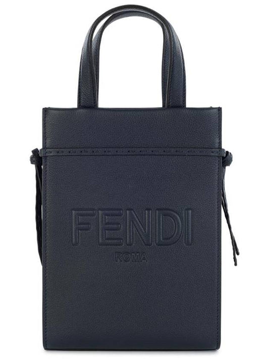 Roma Mini Go To Leather Tote Bag - FENDI - 1