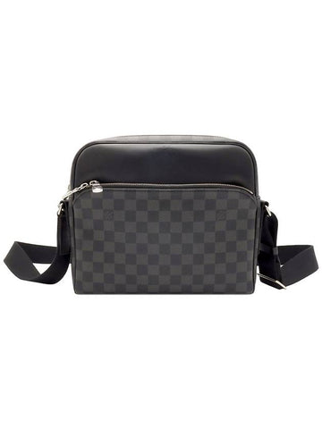 Damier Graphite Canvas Dayton Reporter PM Crossbag N41408 - LOUIS VUITTON - BALAAN 1