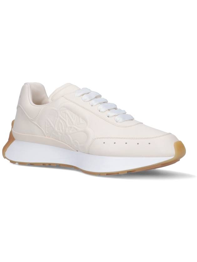 Sprint Runner Low Top Sneakers Beige - ALEXANDER MCQUEEN - BALAAN 3