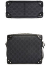 GG Supreme Shoulder Bag Black - GUCCI - BALAAN 4