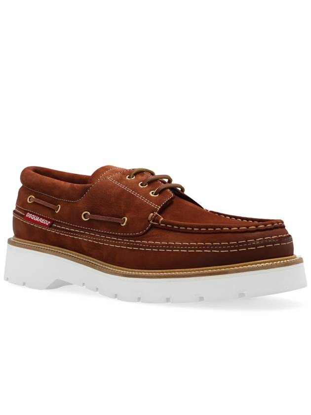 Dsquared2 ‘Explorer’ Shoes, Men's, Brown - DSQUARED2 - BALAAN 4