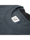 Men's Lens Wappen Diagonal Sweatshirt Grey - CP COMPANY - BALAAN 4