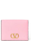 V logo 4W2P0R39 SNP ZQQ compact half wallet - VALENTINO - BALAAN 2