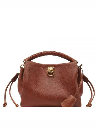 Iris Leather Small Tote Bag Brown - MULBERRY - BALAAN 2