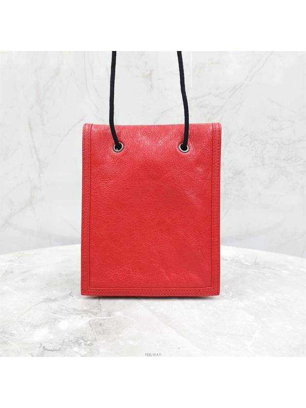 Lux You Red Explorer Pouch Cross Bag - BALENCIAGA - BALAAN 3