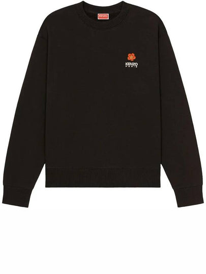 Balk Crest Classic Sweatshirt Black 5SW440 4MF 99J - KENZO - BALAAN 2