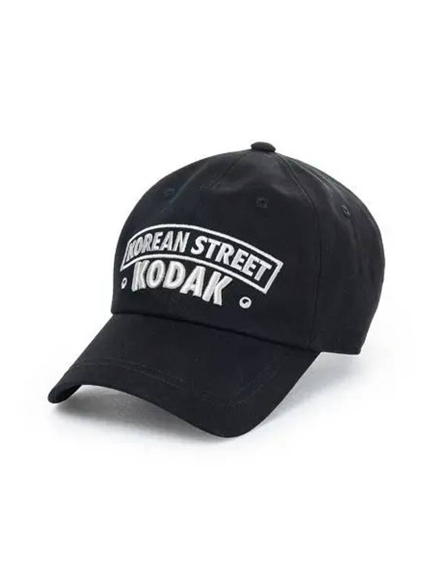 KODAK Korean Street graphic ball cap BLACK - KODO - BALAAN 1