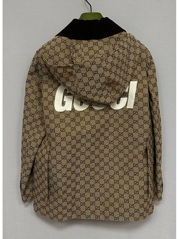 GG cotton blend canvas coat 40 - GUCCI - BALAAN 4