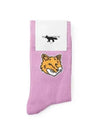 Fox Head Socks Lilac - MAISON KITSUNE - BALAAN 2