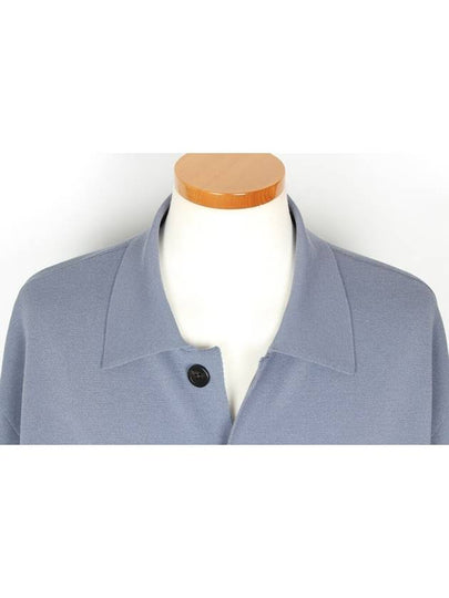 Collar knit cardigan gray XL - SANDRO - BALAAN 2