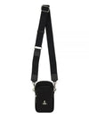 Re-Nylon Phone Cross Bag Black - VIVIENNE WESTWOOD - BALAAN 2