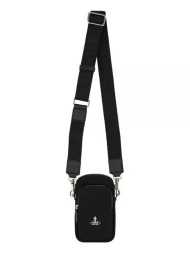 RE NYLON PHONE CROSSBODY BAG 53020084U W001Y N401 - VIVIENNE WESTWOOD - BALAAN 1