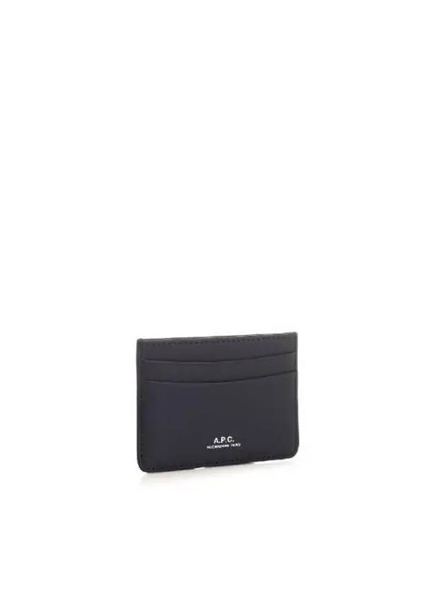 Andre Logo Card Wallet Black - A.P.C. - BALAAN 3