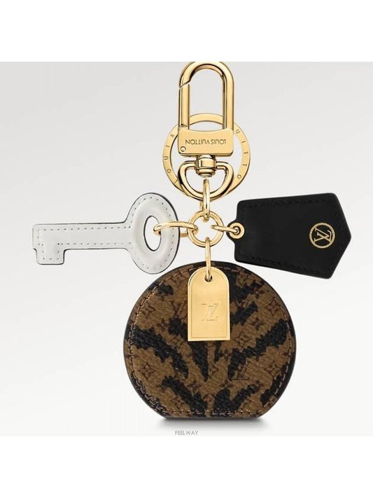 Illustration Bag Charm Key Holder Gold - LOUIS VUITTON - BALAAN 2