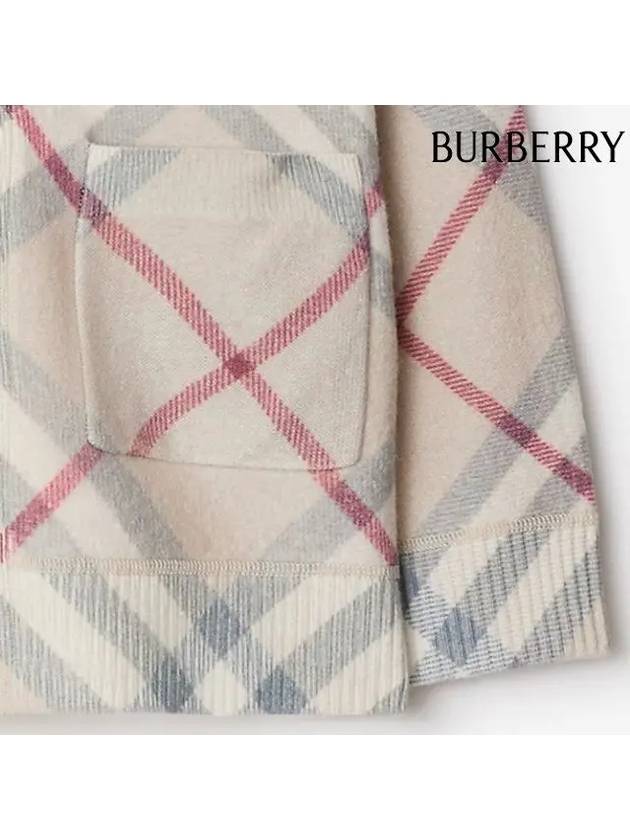 Kids Cardigan 8093145 KH5 ASHMOR A2205 NEUTRANS BLUE - BURBERRY - BALAAN 6