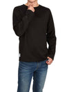 Shadow Project Cotton Jersey Long Sleeve T-Shirt Black - STONE ISLAND - BALAAN 6