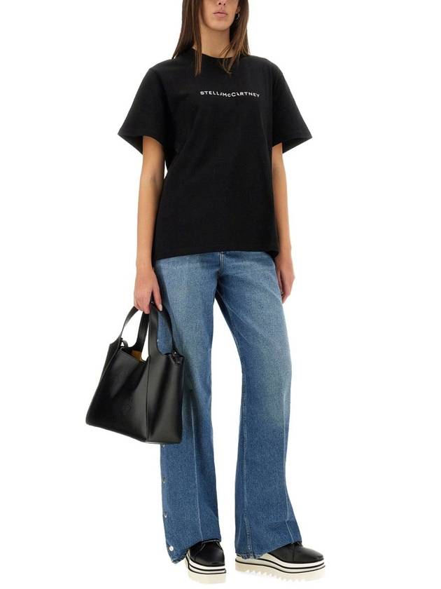 SS T shirt Iconic 6J01583SPY481000 - STELLA MCCARTNEY - BALAAN 3